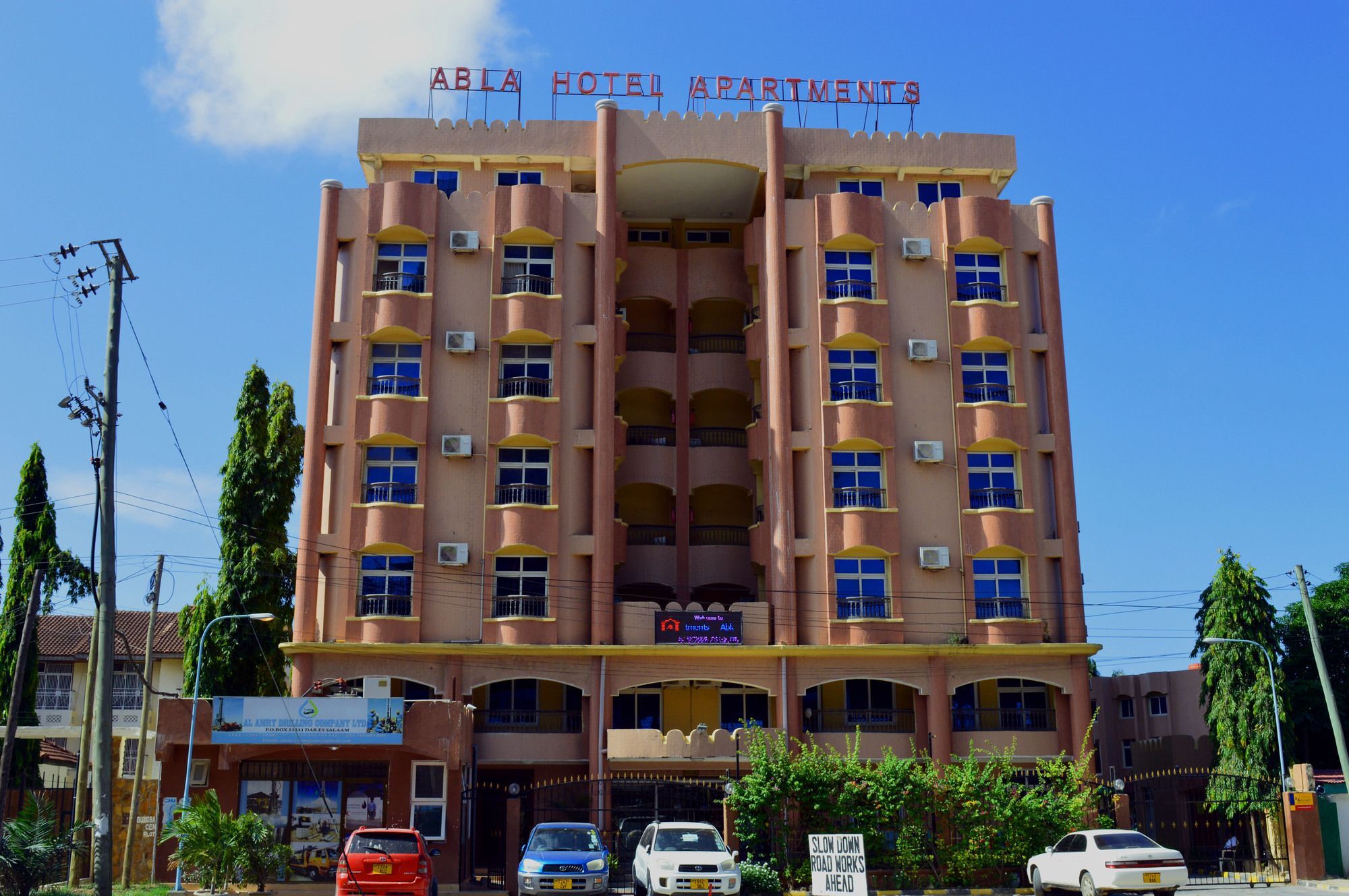Abla Hotel Apartments Dar es Salaam Exterior foto